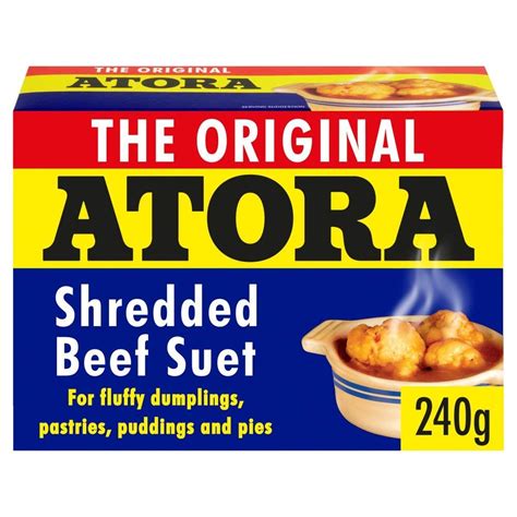 <strong>Atora</strong> Vegetable <strong>suet</strong> contains no animal products, so is suitable for vegetarians. . Atora beef suet near me